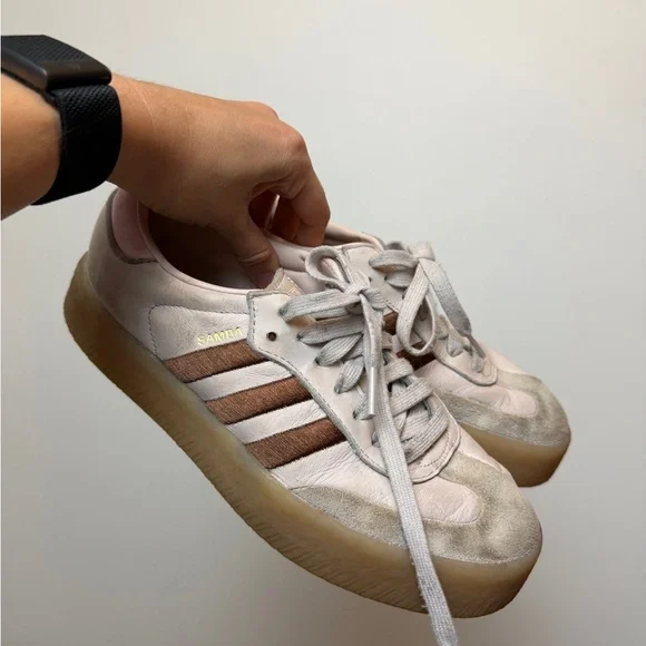 adidas Sambae Platform Putty Mauve Gum - Picture 2 of 7